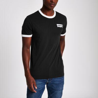 Mens Levi's Contrast Logo Crew Neck T-shirt