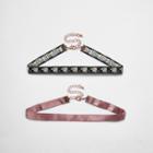 River Island Womens And Black Choker Necklace Pack