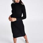 River Island Womens Diamante Shoulder Bodycon Midi Dress