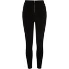 River Island Womens Zip Front Leggings