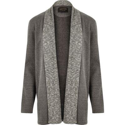 River Island Mens Draped Cardigan