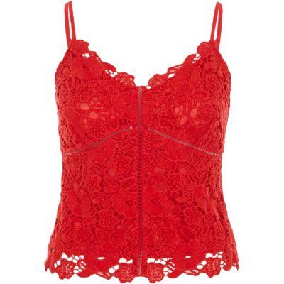 River Island Womens Lace Cami Bralette