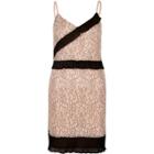 River Island Womens Nude And Lace Cami Slip Dress