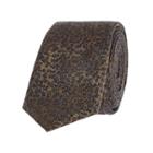River Island Mensgolden Ditsy Print Tie