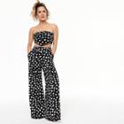 River Island Womens Caroline Flack Print Wide Leg Pants