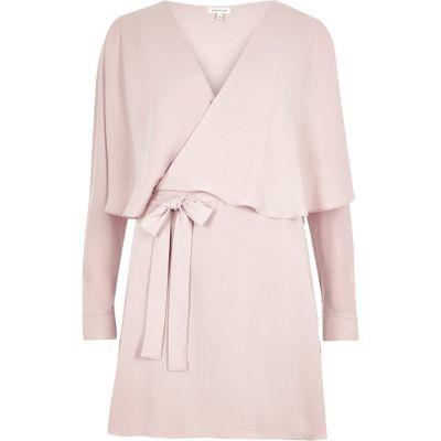 River Island Womens Wrap Cape Dress