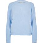 River Island Womens Zip Back Sweater