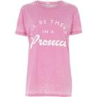 River Island Womens 'i'll Be There In A Prosecco' T-shirt