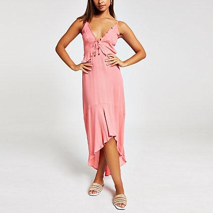 River Island Womens Floral Maxi Beach Dress