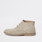 River Island Mens Suede Lace-up Chukka Boots