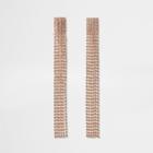 River Island Womens Rose Gold Tone Multi Strand Dangle Earrings