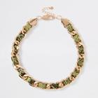 River Island Womens Neon Snake Print Chunky Necklace