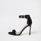 River Island Womens Barely There Flare Heel Sandals
