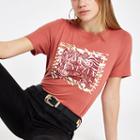 River Island Womens 'corso Venezia' Print T-shirt