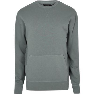 River Island Menslight Pocket Sweatshirt