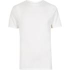 River Island Mens White Muscle Fit Crew Neck T-shirt