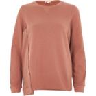 River Island Womens Deconstructed Hem Sweatshirt