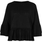River Island Womens Double Frill Top