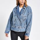 River Island Womens Button Front Oversized Jacket