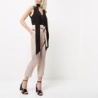 River Island Womens Petite Soft Tie Tapered Pants