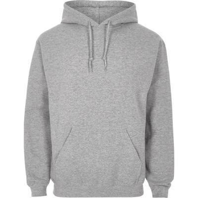 River Island Mens Long Sleeve Jersey Hoodie