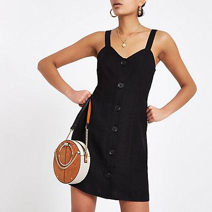 River Island Womens Tie Back Slip Dress