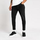 River Island Mens Wash Jimmy Tapered Cropped Jeans