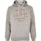 River Island Mensgrey Jack & Jones Vintage Print Sweatshirt
