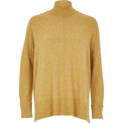 River Island Womens Turtleneck Boxy Sweater