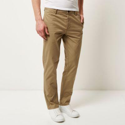 River Island Mens Stretch Slim Fit Chino Pants