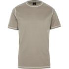 River Island Mens Contrast Stitch Crew Neck T-shirt
