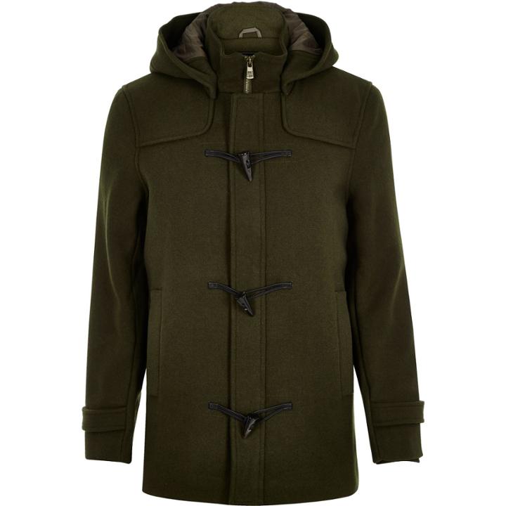 River Island Menskhaki Only & Sons Duffle Winter Coat