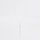 River Island Womens Gold Tone Cupchain Pendant Necklace