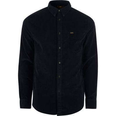 River Island Mens Lee Cord Button-down Oxford Shirt