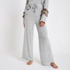 River Island Womens Soft Jersey Wide Leg Trousers