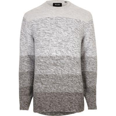 River Island Mens Only And Sons Stripe Knit Sweater