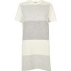 River Island Womens Quilted Panel Shift Dress