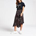 River Island Womens Petite Animal Print Slip Skirt