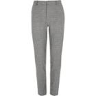 River Island Mens Check Stretch Skinny Fit Smart Trousers
