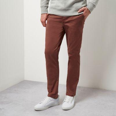 River Island Mens Dusty Slim Chino Pants