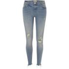 River Island Womens Authentic Wash Amelie Super Skinny Jeans