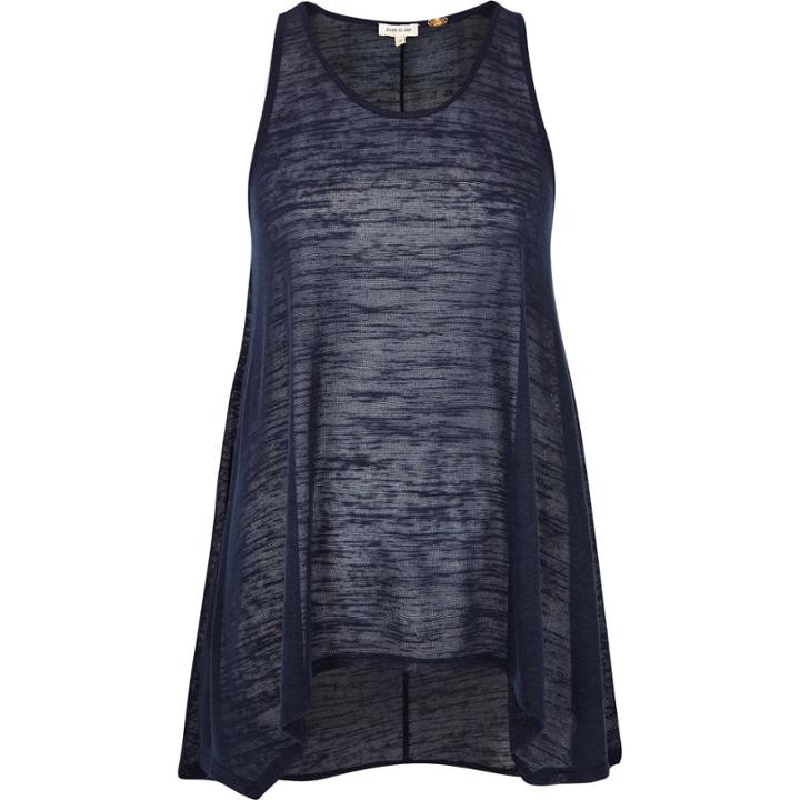 River Island Womens Asymmetric Hem Vest