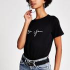 River Island Womens 'be You' Print T-shirt