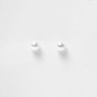 River Island Womens White Medium Pearl Stud Earrings