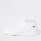River Island Mens Lacoste White Sock Sneakers