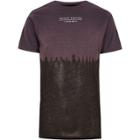 River Island Mens Tie Dye Print Burnout T-shirt