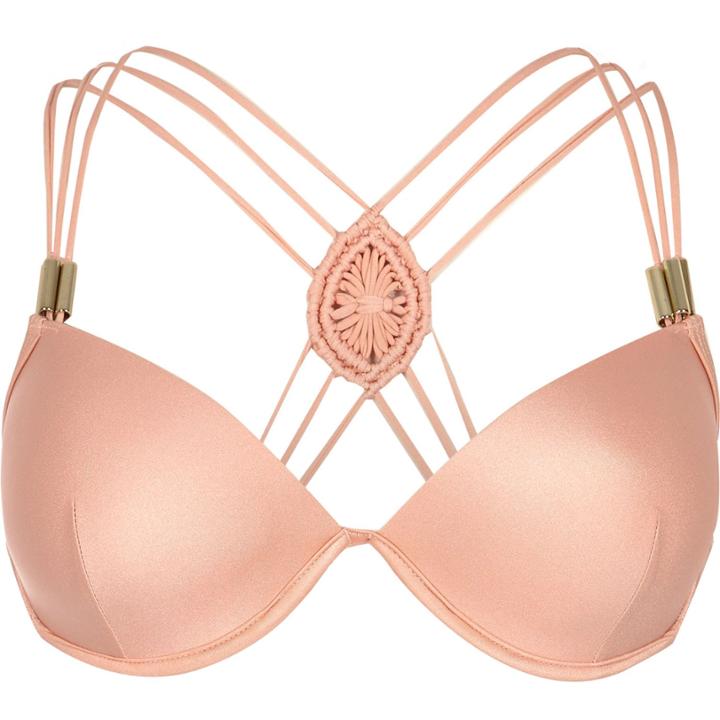 River Island Womens Strappy Push-up Bikini Top