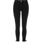 River Island Womens Lace-up Side Amelie Super Skinny Jeans