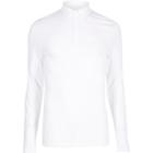 River Island Mens White Muscle Fit Polo Top