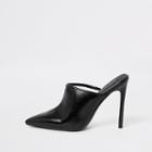 River Island Womens Perspex Pointed Toe Mule